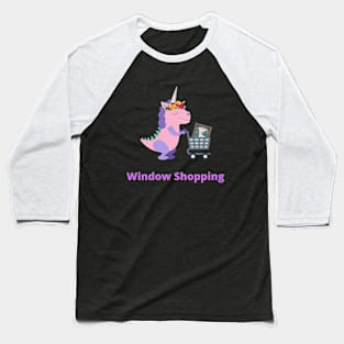 Window Shopping Baseball T-Shirt